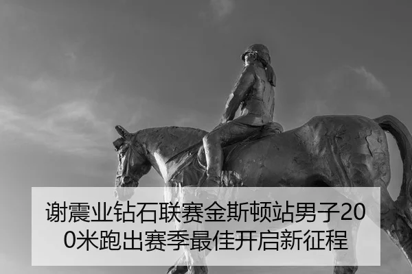 谢震业钻石联赛金斯顿站男子200米跑出赛季最佳开启新征程